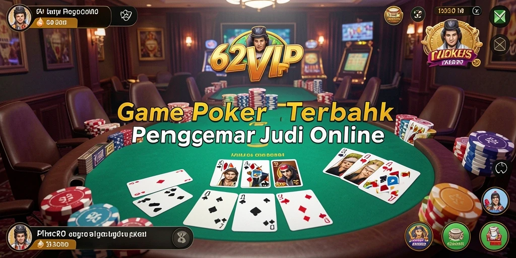 Gameplay seru dan interaksi sosial di 62VIP.