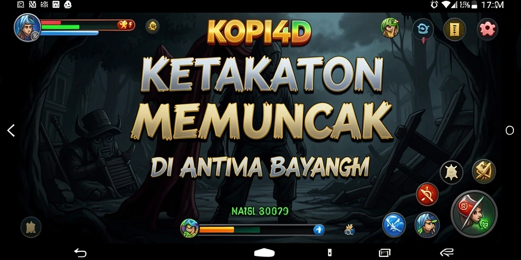 Screenshot gameplay KOPI4D yang menampilkan suasana Horror yang mencekam.