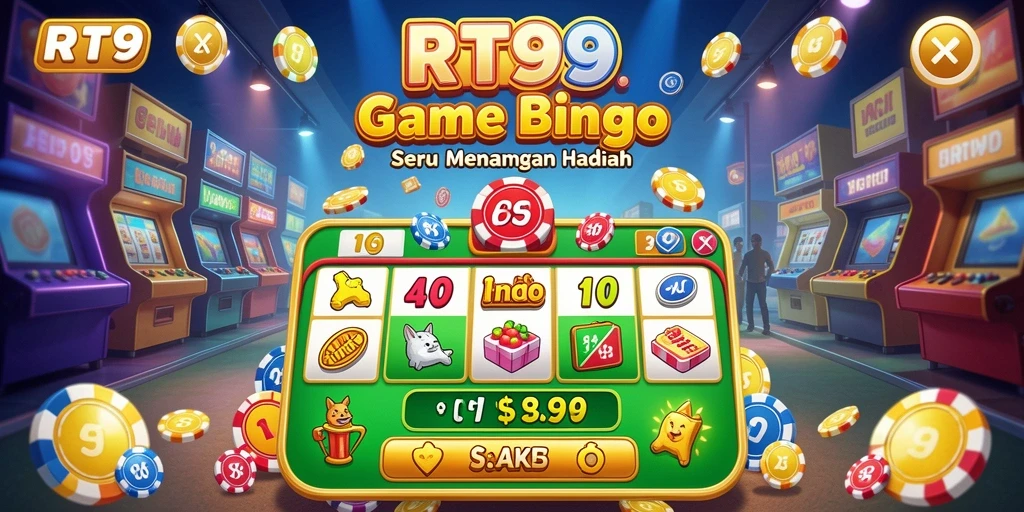 Tampilan gameplay RT99 dengan pengalaman seru bermain Bingo.