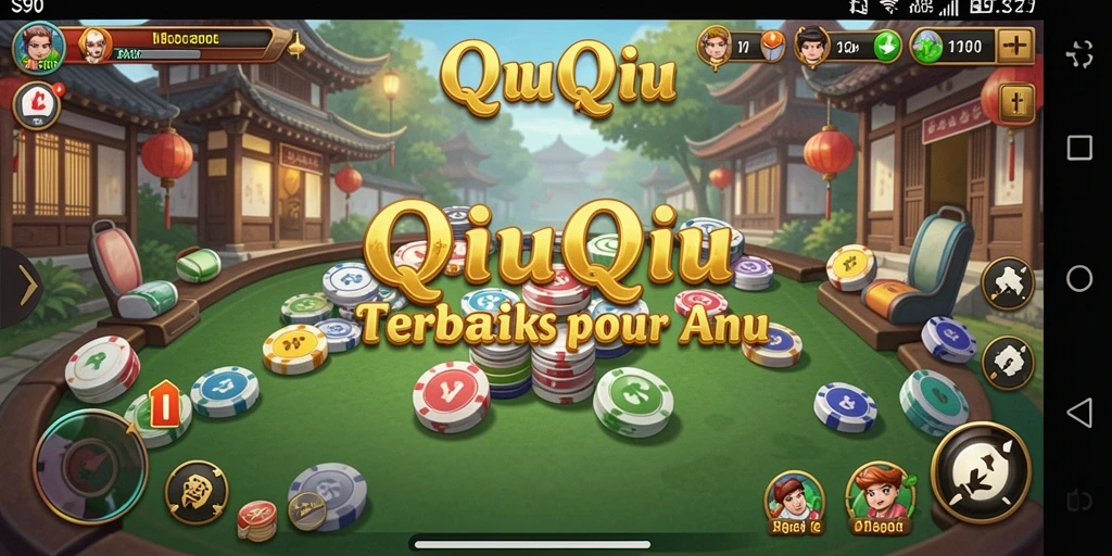 Tampilan gameplay QiuQiu yang menarik dan seru.