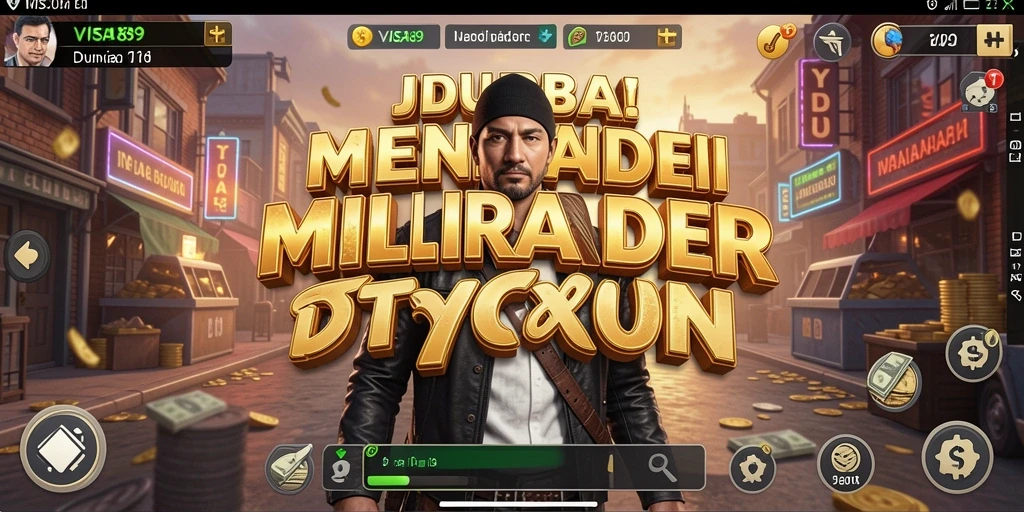 Tampilan gameplay VISA89 yang menarik dan menantang.